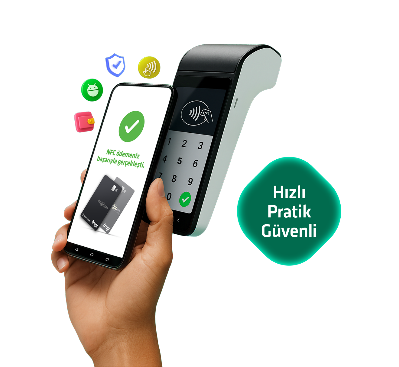 NFC ile Mobilden Temassız Ödeme Kolaylığı Sağlam Kartlarda!  