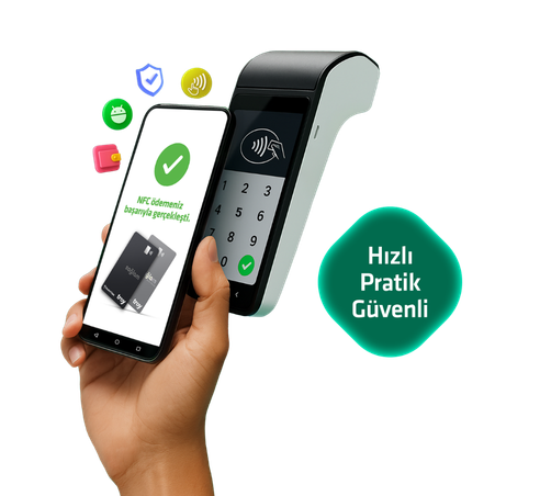 NFC ile Mobilden Temassız Ödeme Kolaylığı Sağlam Kartlarda!  